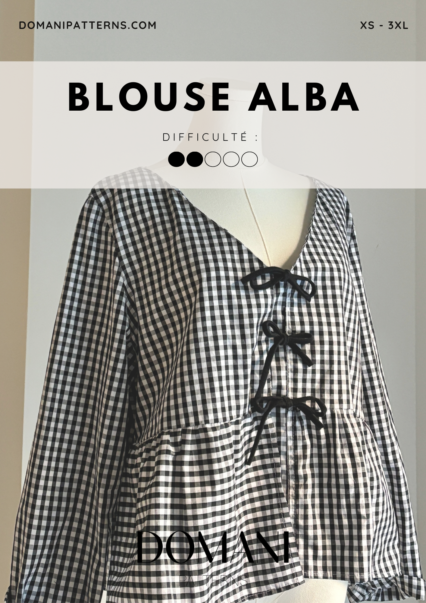 Patron PDF - Blouse Alba